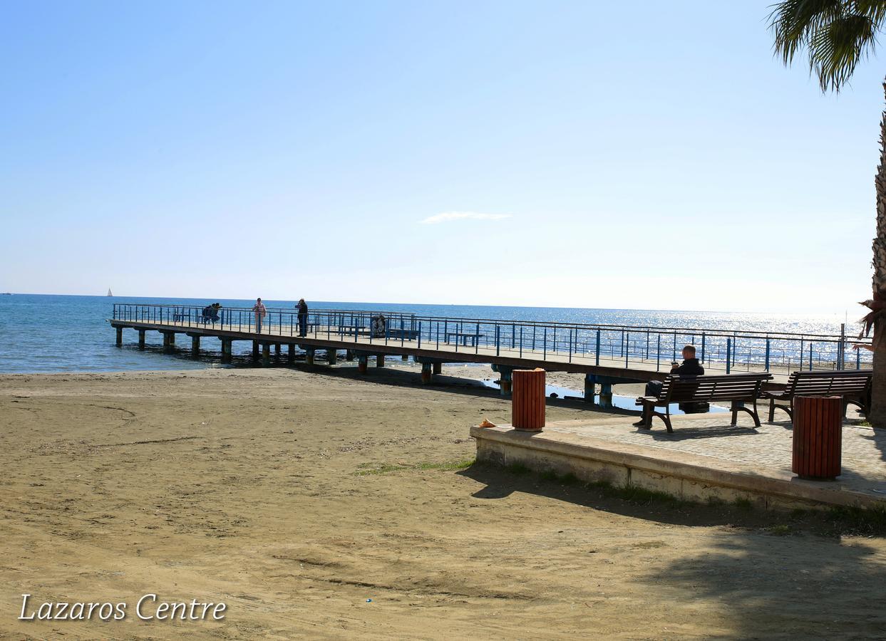 Lazaros Centre Apartment ลาร์นาคา ภายนอก รูปภาพ