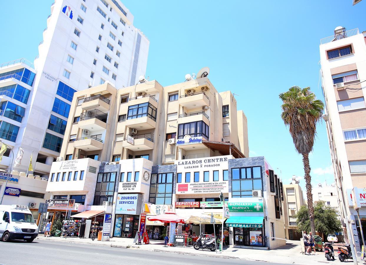 Lazaros Centre Apartment ลาร์นาคา ภายนอก รูปภาพ